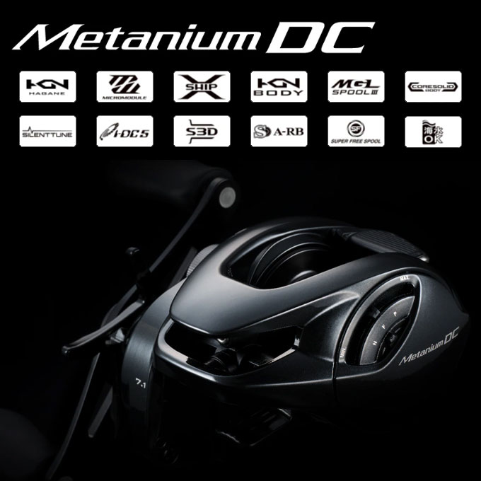 シマノ 美品24 メタニウム DC 70 HG (右ハンドル) / ベイトリール シマノ 24 メタニウム DC 70 HG 右ハンドル / ベイトリール