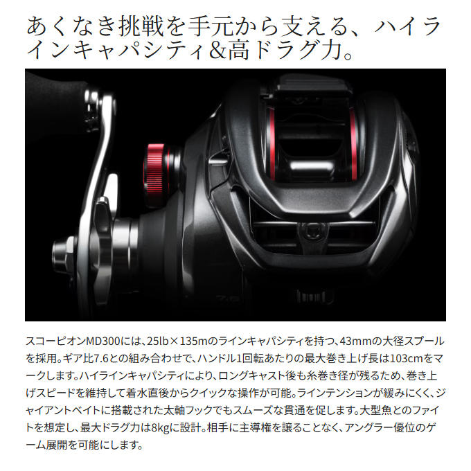 シマノ⭐︎スコーピオンDC301XG LH⭐︎ハンドル無し☆C-24 4969363047151_7.jpg