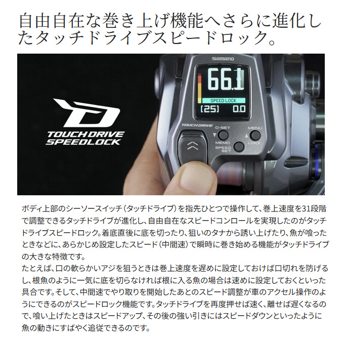 シマノ（SHIMANO） 25 フォースマスター 300DH 右 ダブルハンドル