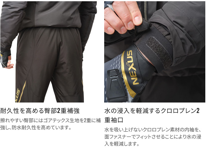 シマノ（SHIMANO） RB-150X (ブラック／L) ネクサス ゴアテックス