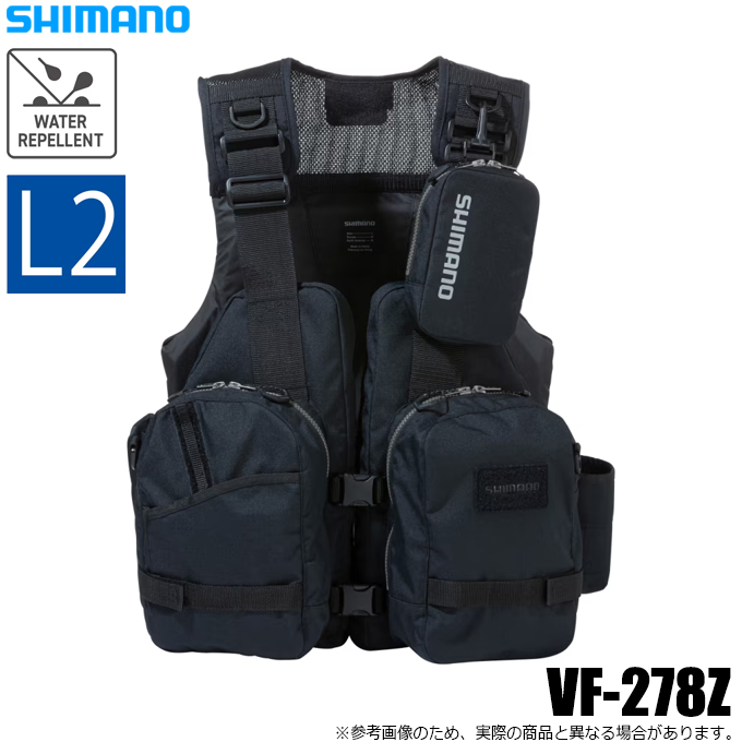 シマノ（SHIMANO） (5)シマノ ゲームベスト VF-278Z ブラック