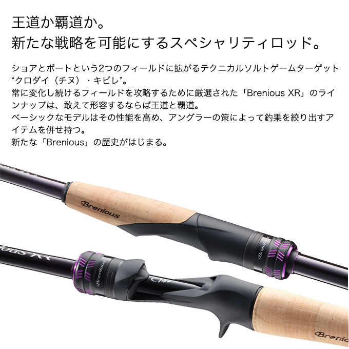 シマノ（SHIMANO） 25 ブレニアス XR S76ML-S (チニングロッド