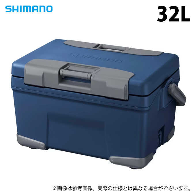 シマノ (NB-332W) アブソリュートフリーズ ベイシス 32L ネイビー (クーラーボックス) /32リットル /(7)