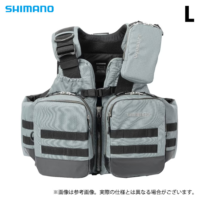 ストームグレー VF-274W アクトゲームベスト (SHIMANO) Mサイズ ストームグレー M アクトゲームベスト VF-274W シマノ（SHIMANO） ウェア