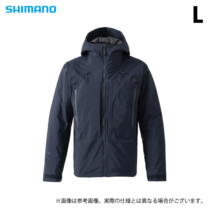 シマノ　レインウェア　GORE-TEX シマノ（SHIMANO） RB-032W (ネイビー／L) ゴアテックス