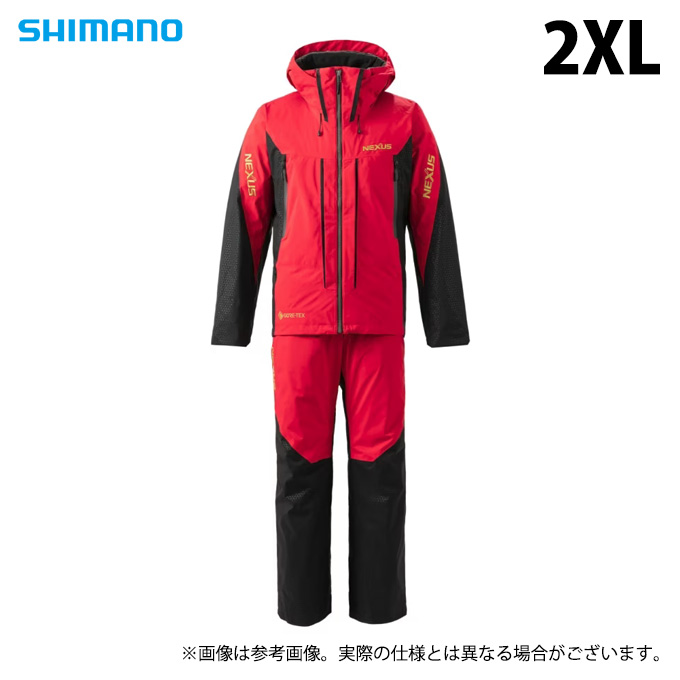 シマノ（SHIMANO） 【取り寄せ商品】 RT-133W (レッド／2XL) ネクサス