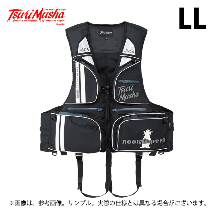 取り寄せ商品】 釣武者 コーデュラダイヤルベスト (グレー／LL