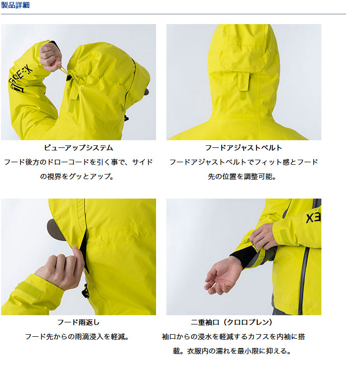 DAIWA（ダイワ） DW-1921 (ブラック) ゴアテックス プロダクト