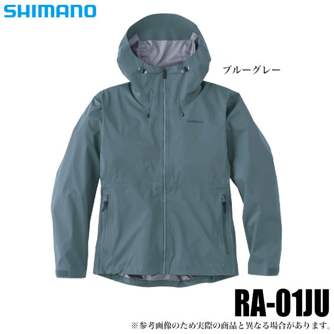 シマノ RA-01JU レインギアジャケット 01 (カラー：ブルーグレー) レインウェア/(5) : ra-01ju-bg :  つり具のマルニシYahoo!ショップ - 通販 - Yahoo!ショッピング