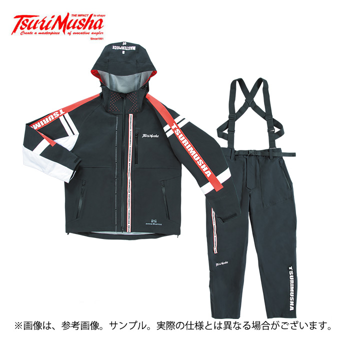取り寄せ商品】 釣武者 テクニカルアーム 3レイヤーレインスーツ