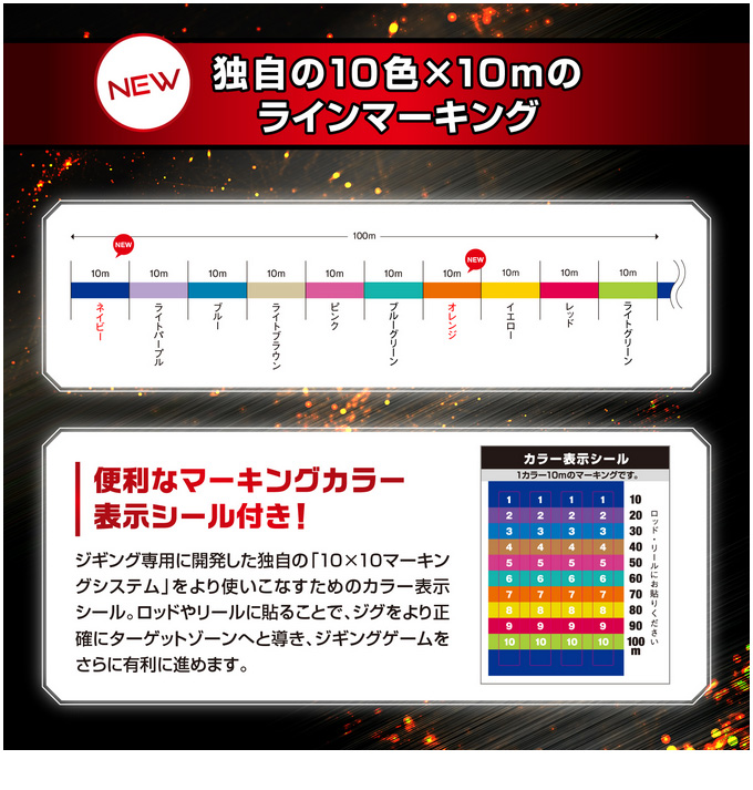 VARIVAS 【取り寄せ商品】 バリバス アバニ ジギング10×10
