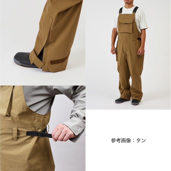 Rivalley（リバレイ） 双進 RBB SC レインオーバーオール 品番：10012