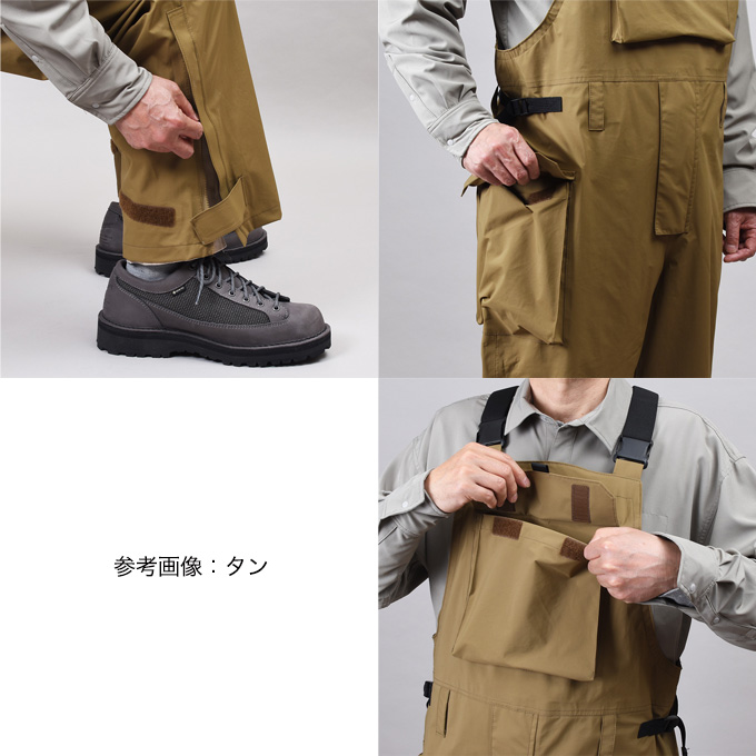 Rivalley オーバーオール防寒着 Rivalley オーバーオール防寒着