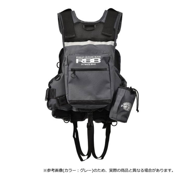 RBB リバレイ　ゲームベストⅡ　ブラック　リバレイ　ポーチ付き　美品 8897 4515609154802_1.jpg