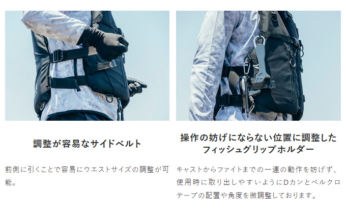 ジャッカル　シアン　シアンホロフィルエアー　RSベスト CiAN -Hollofil AIR™ RS VEST - SALT WATER 海釣り｜JACKALL