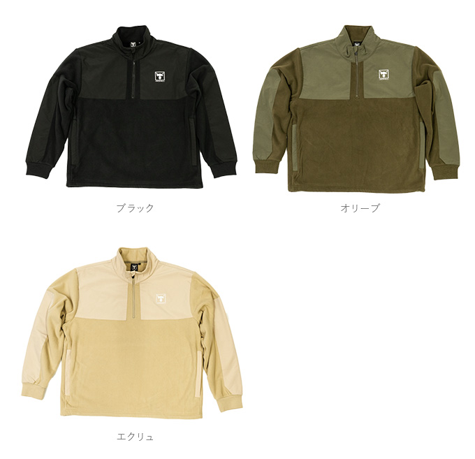 JACKALL（ジャッカル） ダブルフェイスフリースP/O (エクリュ／XL