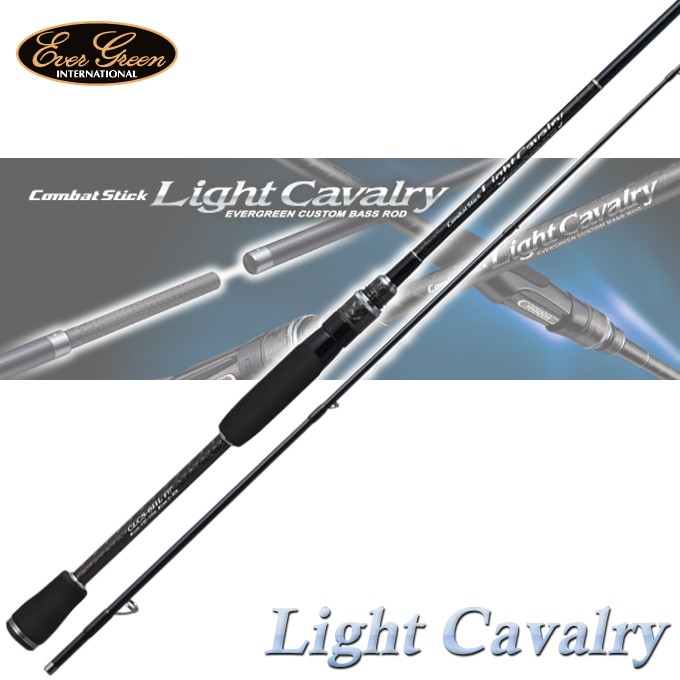 【即決】EVER GREEN エバーグリーン Light Cavalry ライトキャバルリー CLCC-71H 2ピースロッド ライトキャバルリー。 | 菊元俊文.jp