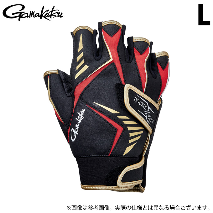Gamakatsu（がまかつ） 【目玉商品】 GM7294 (ブラック×ゴールド／L