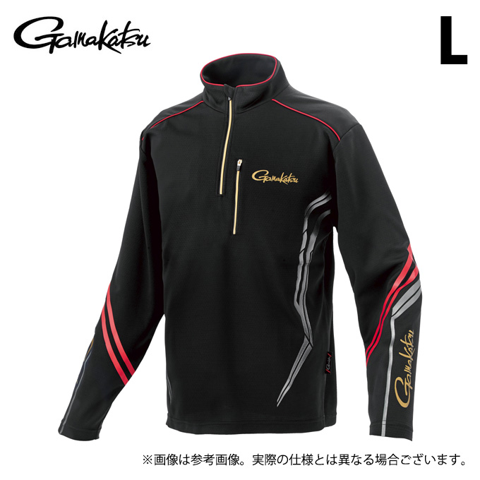 Gamakatsu（がまかつ） 【取り寄せ商品】 GM3778 (L／ブラック×レッド