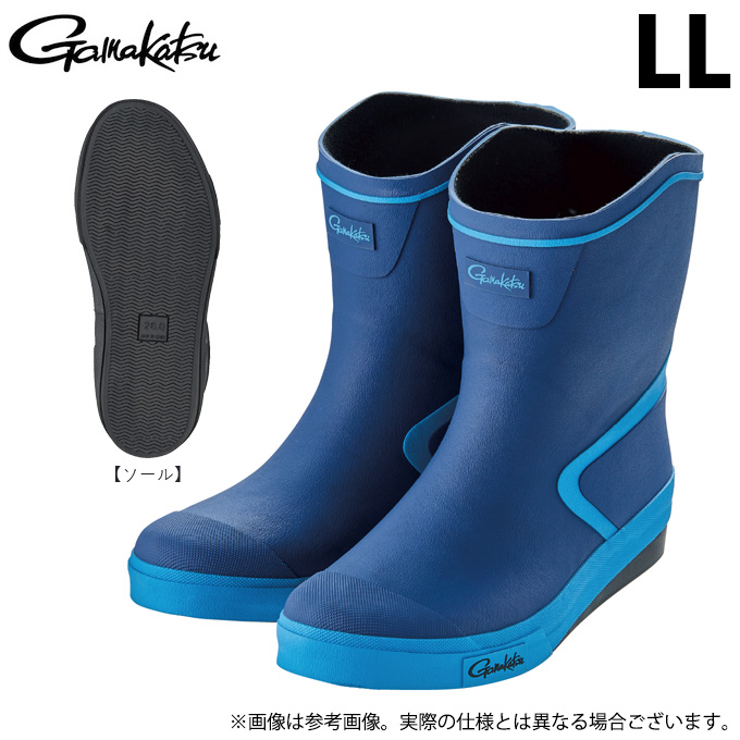 がまかつ  GM4547 ショートブーツ  S  ネイビー Gamakatsu（がまかつ） 【取り寄せ商品】 GM4547 (LL／ネイビー