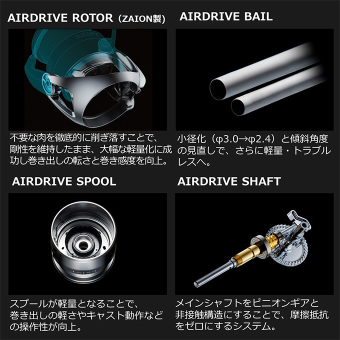 DAIWA（ダイワ） 22 イグジスト PC LT3000-XH (2022年モデル