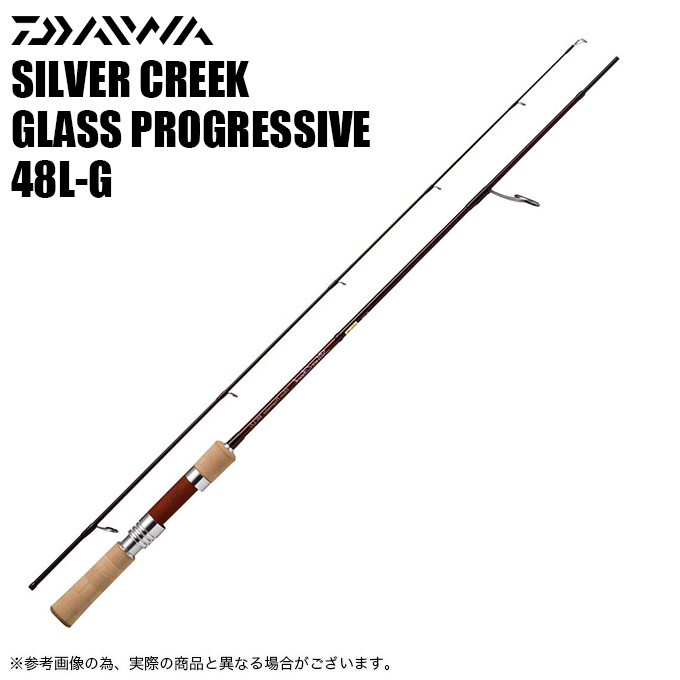 シルバークリーク　グラスロッド　48UL-G 　美品 DAIWA（ダイワ） 【目玉商品】ダイワ シルバークリーク グラス