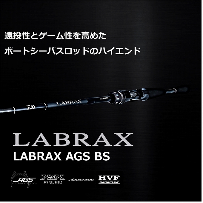 ジャンク LABRAX AGS90M シーバスロッド