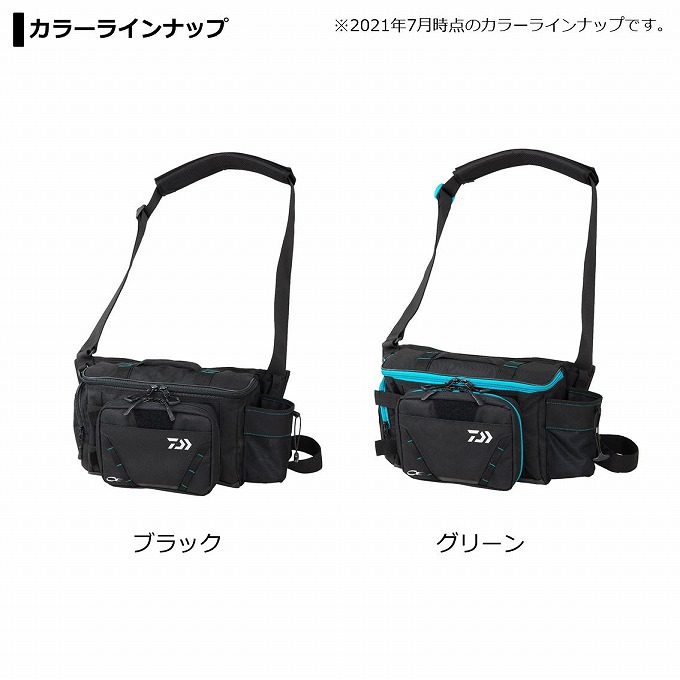 DAIWA - EM ショルダーバッグ(D)  ブラック(BLAK) Amazon | ダイワ(DAIWA) エメラルダス ショルダーバッグ(D