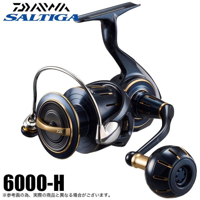 Daiwa SALTIGA 6000GT Spinning Reel Very Good Conditio Saltwater Excellent  1679 