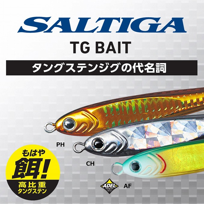 DAIWA（ダイワ） ソルティガ TGベイト 180g (リアルアジ) タングステン