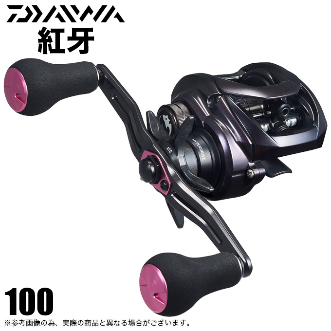 【目玉商品】ダイワ 23 紅牙 100 右ハンドル (2023年モデル) タイラバリール/両軸リール /(5)