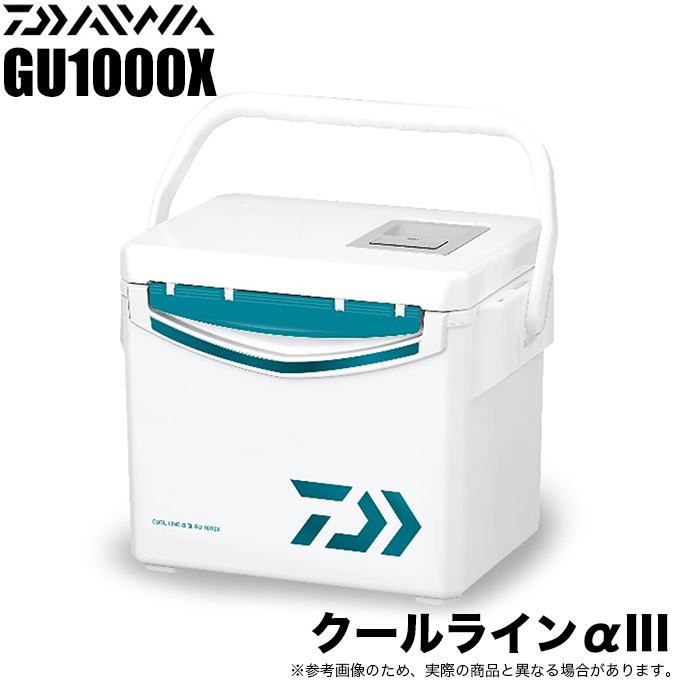 目玉商品】ダイワ クールラインα3 GU1000X (カラー：グリーン) 容量10L/クーラーボックス /(7) : 4550133263637 :  つり具のマルニシWEB店2nd - 通販 - Yahoo!ショッピング