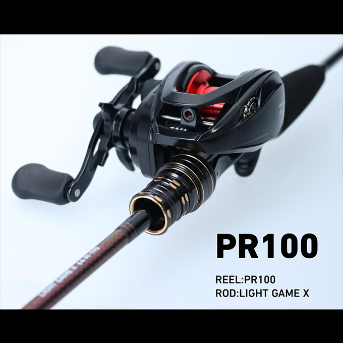 ダイワ　PR100HL カスタム ダイワ PR100HL ベイトフィネスカスタム 左ハンドル ベイトリール