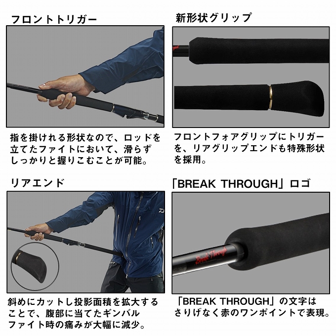 海*斗様 ソルディガ　エクスペディション　キャスティングロッド DAIWA（釣り） ダイワ 24 ソルティガ BT (ブレイクスルー) C83-6