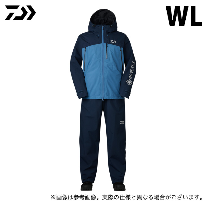 ダイワ(DAIWA) DR-1924 ゴアテックス バーサタイルレインスーツL DAIWA（ダイワ） 【取り寄せ商品】 DR-1924 (アッシュブルー／WL) GORE
