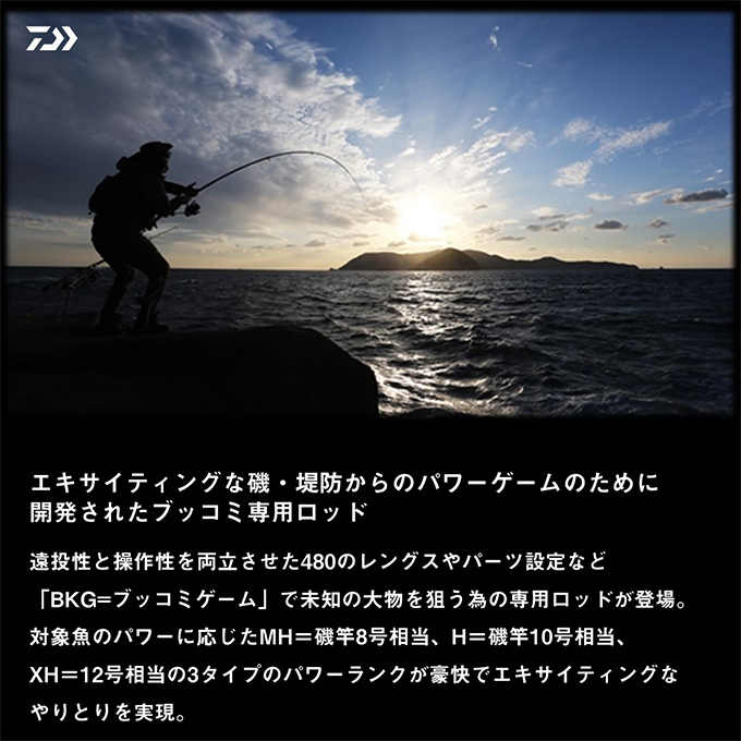 DAIWA（釣り） ダイワ 25 BKG バトルゲーム ブッコミゲーム T MH