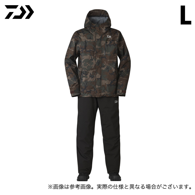 DAIWA（ダイワ） DW-3524 (グリーンカモ／L) レインマックス(R