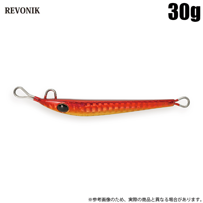5)レヴォニック ポップアップジグ 30g レッドゴールド