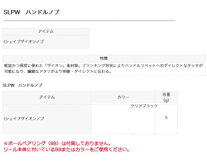 取り寄せ商品】 ダイワ SLPワークス SLPW Iシェイプザイオンノブ