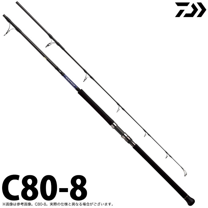 夜一　ダイワ　ソルティガ　AIRPORTABLE C80-8 DAIWA（釣り） ダイワ ソルティガ エアポータブル C80-8