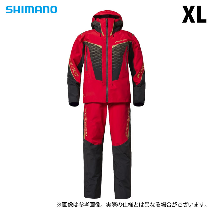 シマノ　ウェア シマノ RA-140X (XL／ブラッドレッド) リミテッドプロ