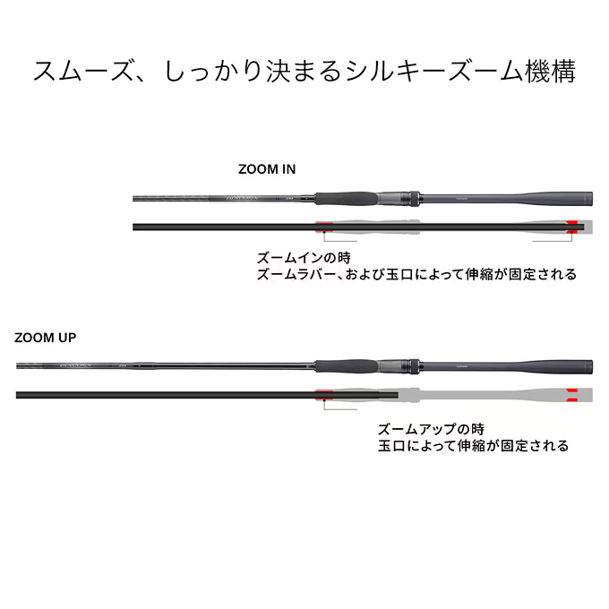 シマノ（SHIMANO） 25 ディアルーナ ZM S76-86ML (シーバスロッド
