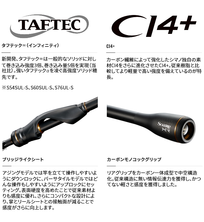 シマノ 21 ソアレ XR S80UL+-S (2021年モデル) /アジング シマノ 21 ソアレ XR S80UL+-S (2021年モデル) /アジング