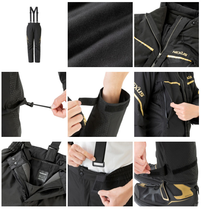 シマノ（SHIMANO） 【取り寄せ商品】 RB-113V (ブラック／L) ネクサス