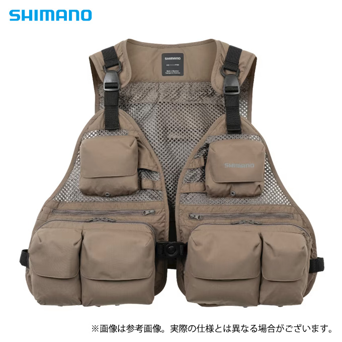 シマノ VE-066V (オリーブドラブ) ストリームメッシュベスト