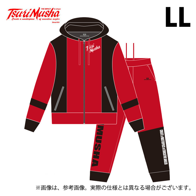 Tsuti Musha フィッシングスーツ LLサイズ 黒