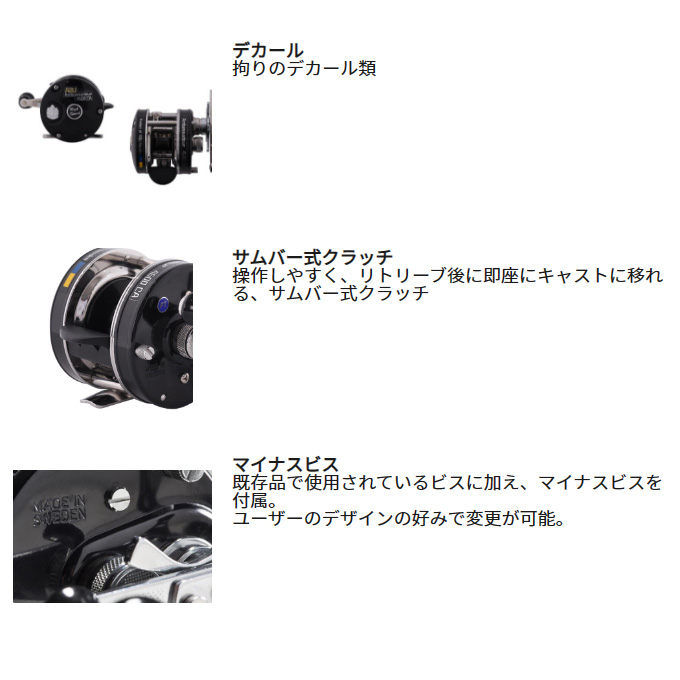 Abu Garcia アブガルシア アンバサダー 4601CA ファクトリー Abu Garcia アブガルシア アンバサダー 4601CA ファクトリー