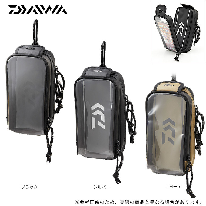 Amazon | ダイワ(DAIWA) WP モバイルポーチ(B) シルバー