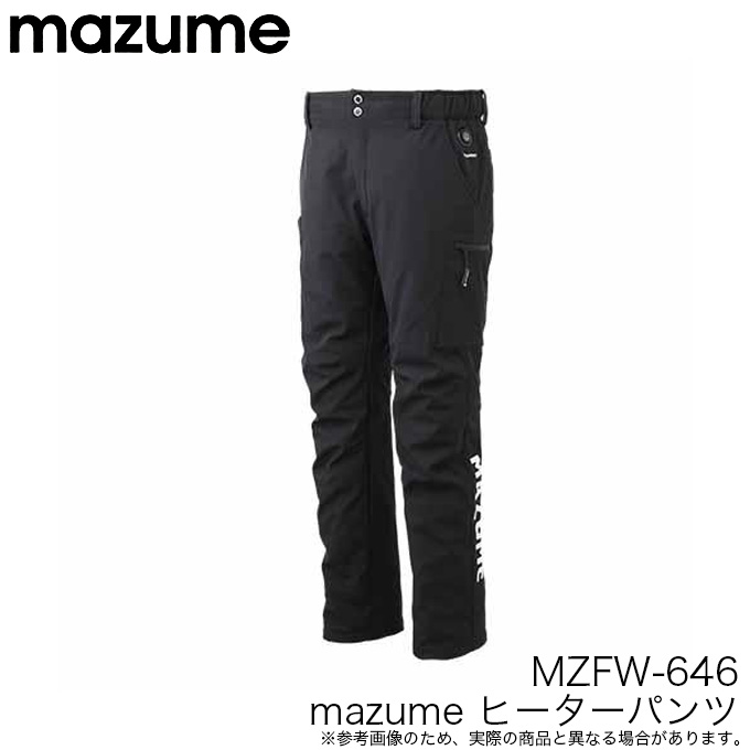 マズメ mazume ヒーターパンツ II MZFW-646 (ブラック) 2022年モデル/防寒着/ミドラー /(5)