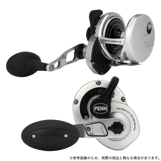 新品未使用　PENN ファゾムⅡ 2スピード30LD左巻き FATHOM II 2speed（ファゾムⅡ 2スピード）｜PENN｜釣具の総合
